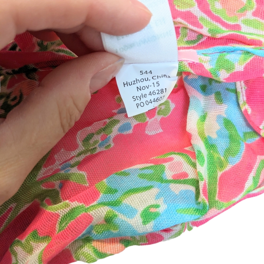Lilly Pulitzer Riley Loop Infinity Scarf Southern Charm View 3